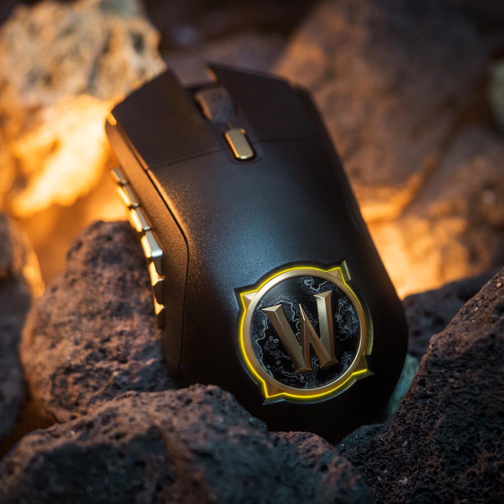 เมาส์เกมมิ่งไร้สาย SteelSeries Aerox 9 World of Warcraft_2